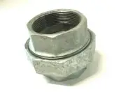4" 150 Threaded NPT Union Galvanized Malleable Iron Pipe Fitting <MI04134G1