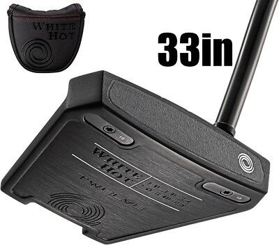 Odyssey White Hot Black Putter TWELVE STROKE LAB Shaft Right Mens 33 inch