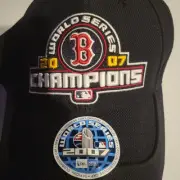 2007 World Series Champions Boston Red Sox Hat Cap Fitted Osfm By New Era