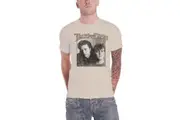 Tears For Fears T Shirt Throwback Photo Band Logo new Official Natural