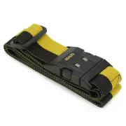 NEW Korjo Deluxe Luggage Strap with Combination Lock Yellow