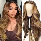 22 Inch 5x5 HD Lace Closure Wigs Human Hair Wear and Go Glueless Wigs Pre Plu...