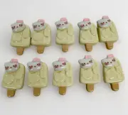 Cute 10 Piece Lot Hello Kitty Flatback Resin Cabochon Scrapbooking Crafts DIY