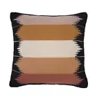 Bambury Home Decor Decorative Barwon Cushion 50x50cm Ebony Cotton Woven