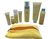 BeautiControl Spa Baby Body Creme, No-Rinse Wash, Cologne & Sample Set New