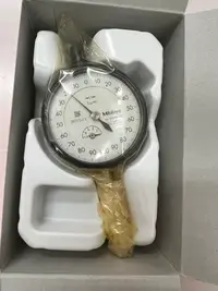在飛比找Yahoo!奇摩拍賣優惠-日本三豐Mitutoyo 針盤式量錶 指示量錶 千分錶 針盤