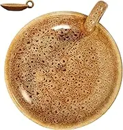 MUCKLILY Elegant Retro Ceramic Candle Tray Simple Stylish Candle Storage Plate for Home Restaurant Decor for Weddings Candlelight Dinners Easy to Clean Maintain