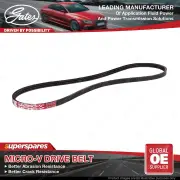 Gates Water Pump Micro-V Drive Belt for Ford P100 Sierra PE45 Sierra BAG BFG