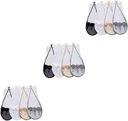 [SHERCHPRY] 12 Pairs Shallow Suspenders Lace Heels Low Cut Socks Ladies Flats Flat Sneakers for Women Peep Toe Liner Socks for Women Low Cut Features Socks Shallow Mouth Women's Cotton Socks, Assorted