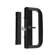 Rolltrak Spares Black Sliding Patio Non-Keyed Door Lock