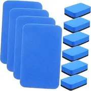 GRADENEVE 36pcs Reusable Whiteboard Eraser Felt Cloth Lightweight Office Classroom Supplies for Whiteboards Chalkboards Boards Easy to Clean and Maintain