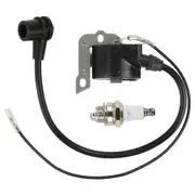 503901401 Ignition Coil Module for 50 51 55 61 254 257 261 262 266 268 272 Chainsaw Jonsered 2054 EPA 2055 2095 Black