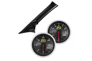 SAAS Dual Pillar Pod w/ Boost & Exhaust SRD Gauges for Navara NP300 D23 2015-on