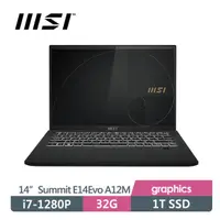 在飛比找蝦皮購物優惠-【伊恩電腦】 MSI微星 Summit E14Evo A12