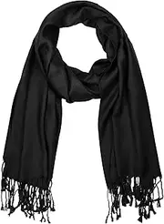[Falari] Women's Soft Solid Color Pashmina Shawl Wrap Scarf 80" X 27"
