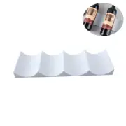Efficient Wine Rack For Refrigerator Dark Blue Stackable Storage