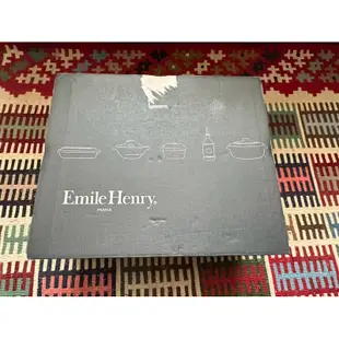 法國Emile Henry圓形燉鍋(陶鍋)/紅色