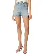 Maje Studded Denim Shorts