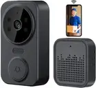 Smart Wireless Doorbell with Camera, WiFi Doorbell, Night Vision Battery Powered