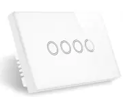 OzSmartThings - Zigbee Quad Light Switch (White)