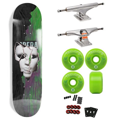 Opera Premium Skateboard with Indy Trucks, Triclops Wheels - 8.25" Kieran Wooll