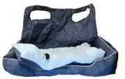 Dog Car Seat for Large Dog Under 100LBS, Dog Car Bed Pet Booster Back Seat
