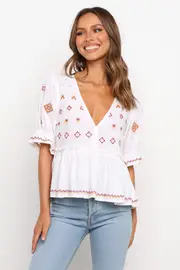 [PUP50] Dawston Top - White 4 White
