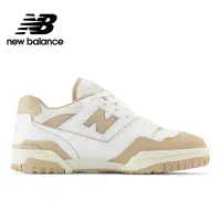 在飛比找Yahoo奇摩購物中心優惠-宋芸樺著用款[New Balance]復古鞋_中性_白棕色_