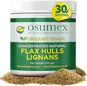 Concentrated Organic Natural Flax Hulls (Lignans)