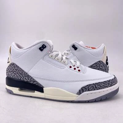 Air Jordan 3 Retro "WHITE CEMENT REIMAGINED" 2023 - Size 11 - dn3707 100 (1-48..
