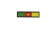 Patch printed embroidered travel souvenir biker backpack flag camerun