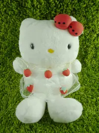 在飛比找Yahoo奇摩購物中心優惠-【震撼精品百貨】Hello Kitty 凱蒂貓~絨毛娃娃-草