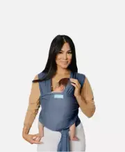 Moby Classic Wrap Baby Toddler Carrier Mist Blue 8-33 lbs Front Hip New in Box