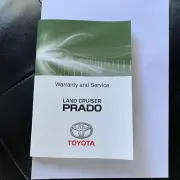 New Blank Toyota Land Cruiser Prado Service Log Book