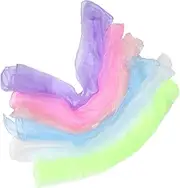 [DEARMAMY] 6pcs Chiffon Scarves for Boy Girl Dance Soft and Vibrant Handkerchiefs for Kindergarten Activities