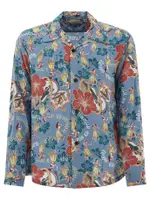 [Sun Surf] Sun Surf-Lovely Hula Hands Shirts Light Blue-Uomo S Light Blue