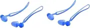 iplusmile Ergonomic Ear Plugs Cord Swimming Ear Plugs for Adults Boys and Girls Underwater for Diving Sleep Soft Silicone Rope