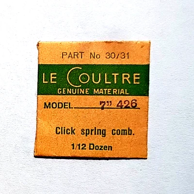 Jaeger LeCoultre 426 Click Spring Combo watch part #30/31