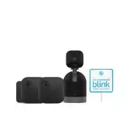 Blink 3 Cameras Security System - 2 Outdoor and 1 Mini Pan-Tilt 3CAMBUNDLE NEW