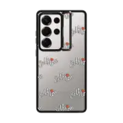 Galaxy S25 Ultra Impact Ring Stand Case Self Love Clear by Martina Martian