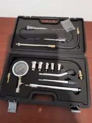 13pcs Compression Tester With Spark Plug Tester 300psi Engine Cylinder Compressi