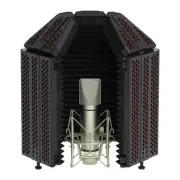 XTUGA Recording Microphone Isolation Shield High Density Absorbent Foam to Fi...