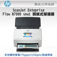 在飛比找PChome24h購物優惠-HP ScanJet Enterprise Flow N70