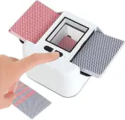 Nicoone Automatic Card Shuffler 1-2 Decks, Electric Card Shuffler with Auto and Manual Mode, Automatic Shufflers for UNO Card Game, Poker, Skip BO