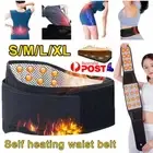 Magnetic Self Heating Back Support Lumbar Lower Waist Brace Belt Pain Relief AU