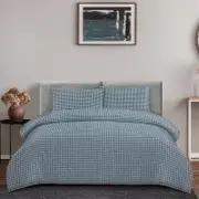 Ardor Boudoir Rowe Teal Quilt Cover Set