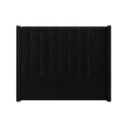 Fulvia Upholstered Velvet Headboard - Ink
