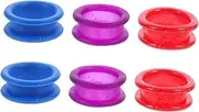 Pcs Silicone Scissors Finger Rings Inserts for Hairdressing Scissors Barber Supplies Finger Protector Ring