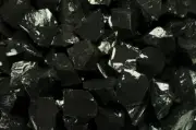 1/2 lb Black Jasper Rough Stones-Natural Crystal Mineral Rock Specimens Tumbling