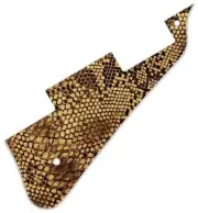 Pickguard Pick Guard Compatible with Gibson Les Paul Guitar Snakeskin 1